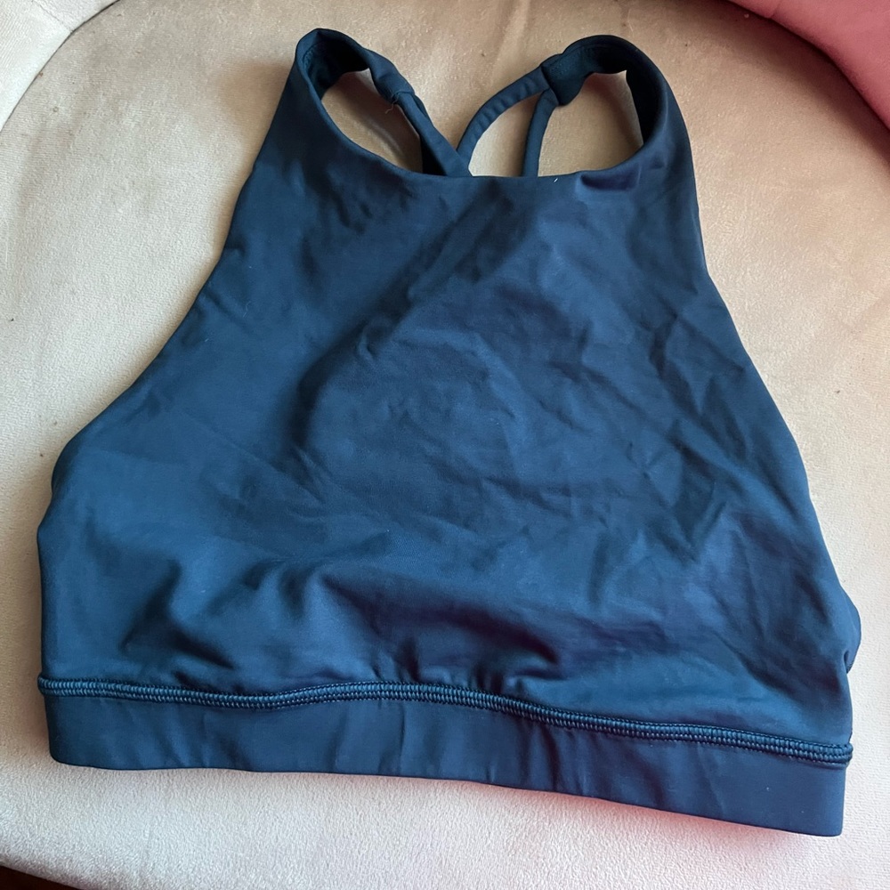 LULULEMON DEEP SEA BLUE SPORTS BRA - 4